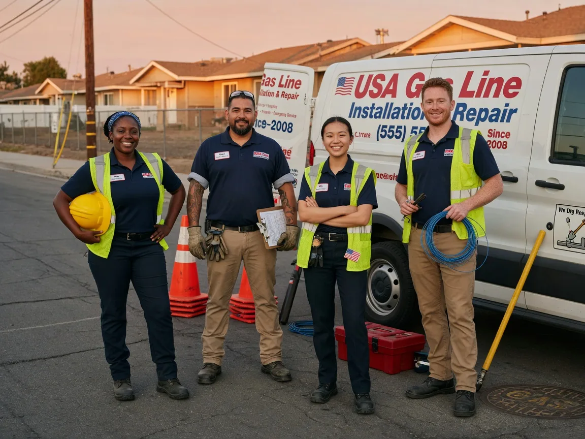Gas Line Installation company in Burnham, ME